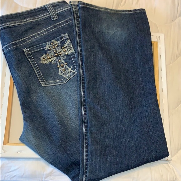 K Jordan Denim - K Jordan Bootcut Jeans, 18 K Jordan Denim - K Jordan Bootcut Jeans, 18